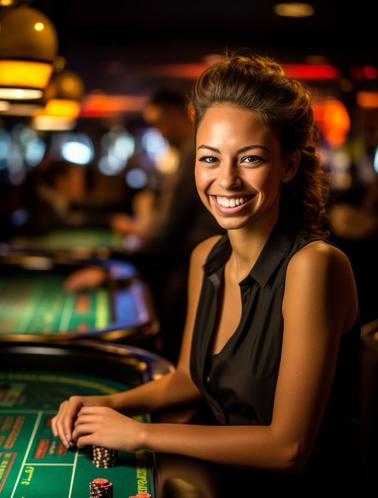 fanta555 live-dealer table interface with chat, video stream, and betting controls visible